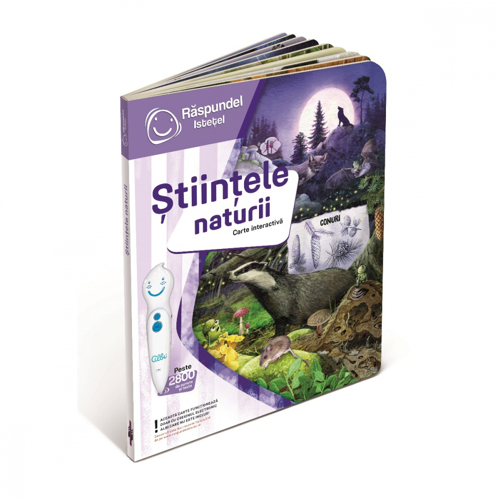Raspundel Istetel, carte Stiintele naturii - Aventuri prin natura [2]