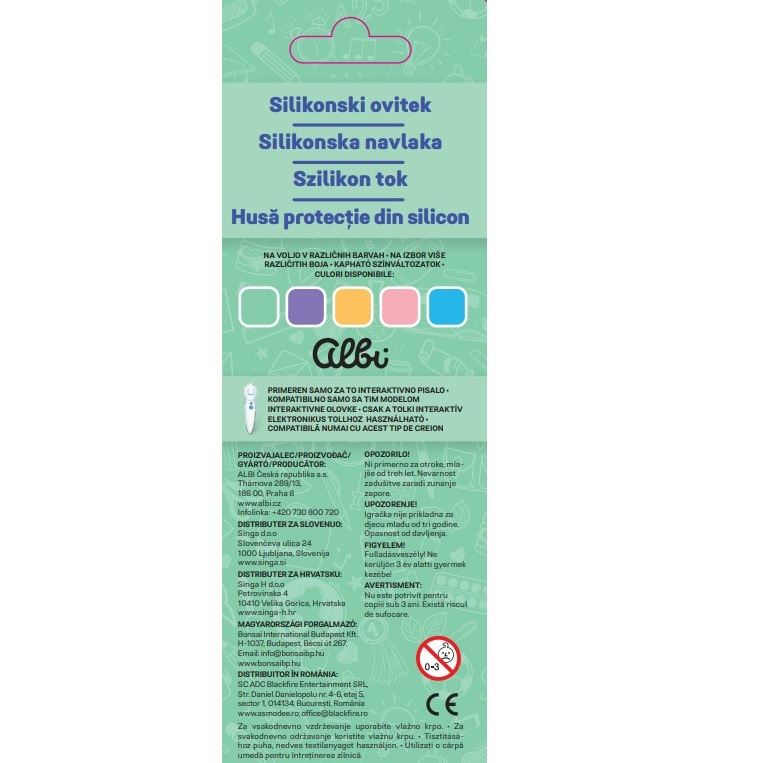 Raspundel Istetel, husa silicon pentru protectie Creion interactiv, galben [2]