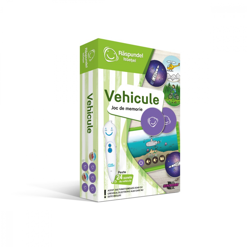 Raspundel Istetel Vehicule: Joc de memorie [1]