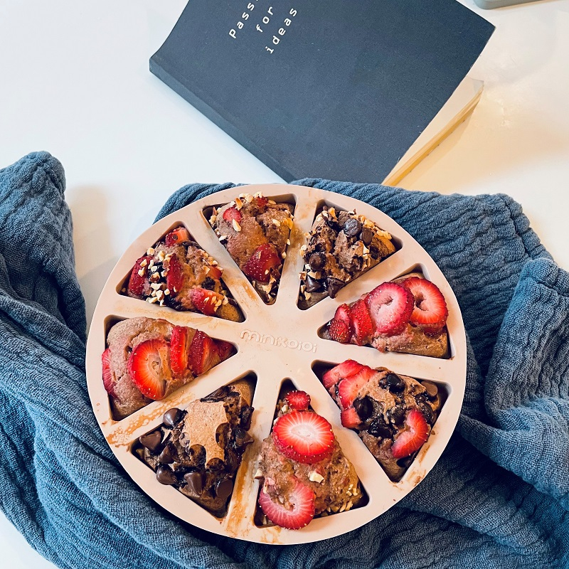 Minikoioi-Recipient de gatit Minikoioi, 100% Premium Silicon – Bubble Beige [4]