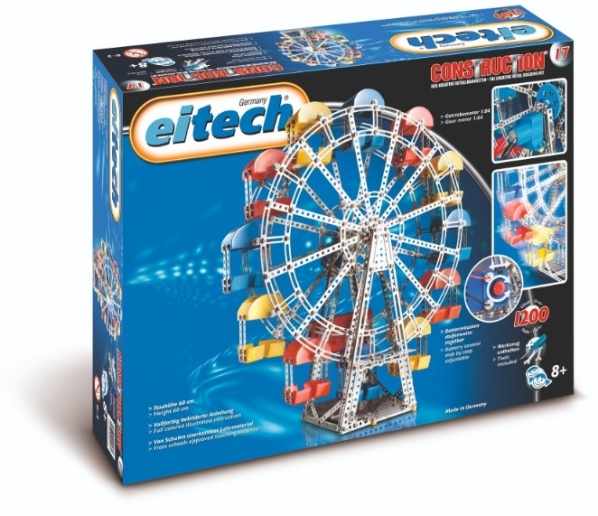 Eitech-Set constructie Roata 1200 piese metalice cu baterii [2]