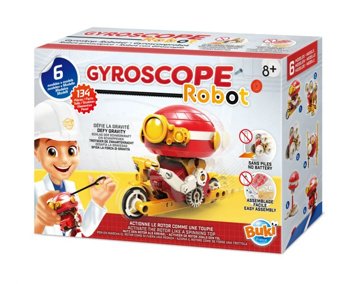 Pachet Robotelul Tibo si Set constructie 6 in 1 Robot Giroscop [5]