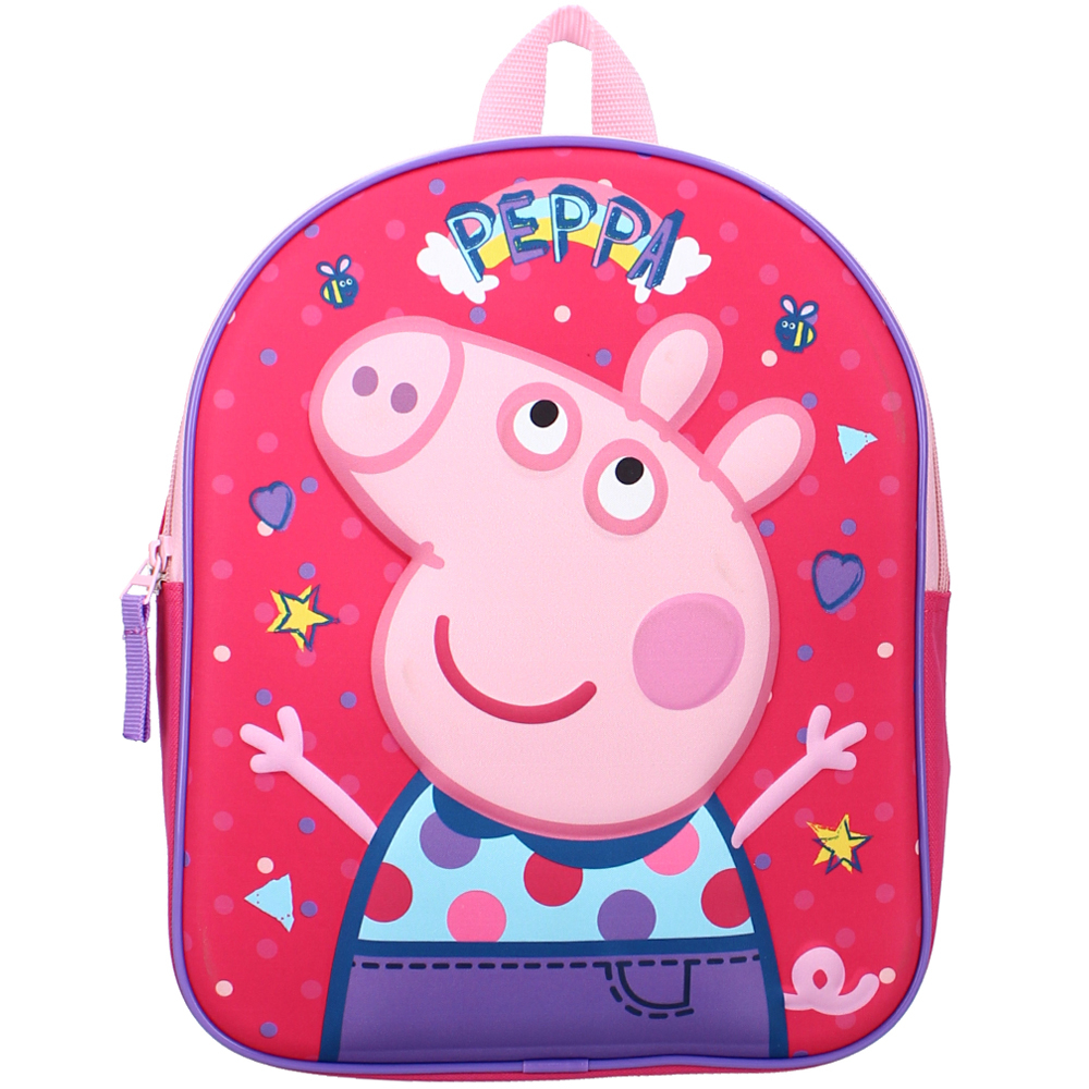 Rucsac 3D Peppa Pig Friends Around Town, 32x26x11 cm [1]