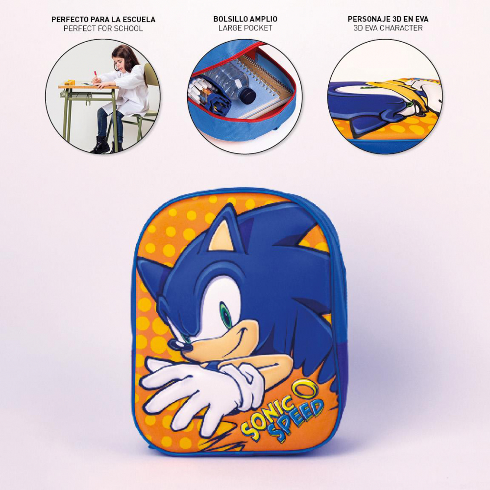 Cerda-Rucsac 3D Sonic Speed, 25x31x10 cm [3]