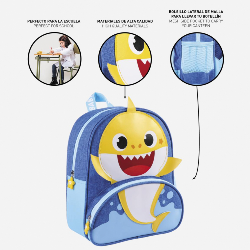 Rucsac Baby Shark, 25x30x10 cm [4]