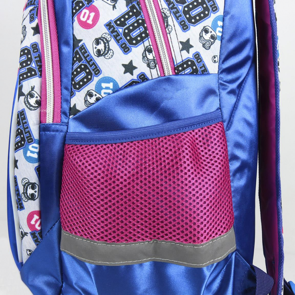 Rucsac Cerda L.O.L. cu buzunar frontal si led-uri, 31x47x24 cm [5]