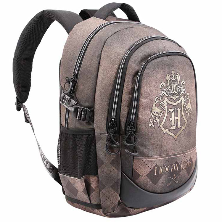 Rucsac Harry Potter Hogwarts Brown cu port USB, 30x44x17 cm [1]