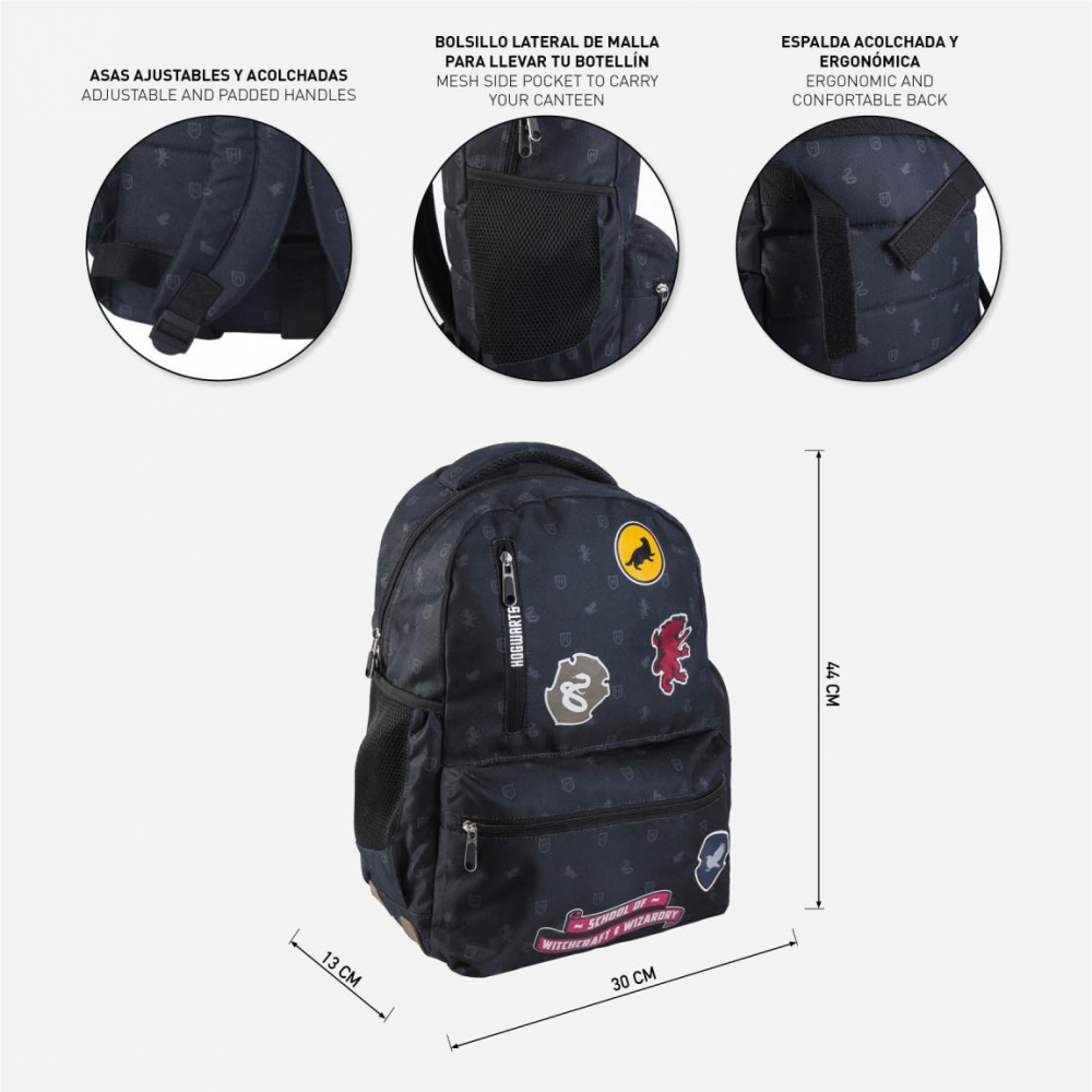 Cerda-Rucsac Harry Potter Hogwarts Navy, 30x13x44 cm [3]