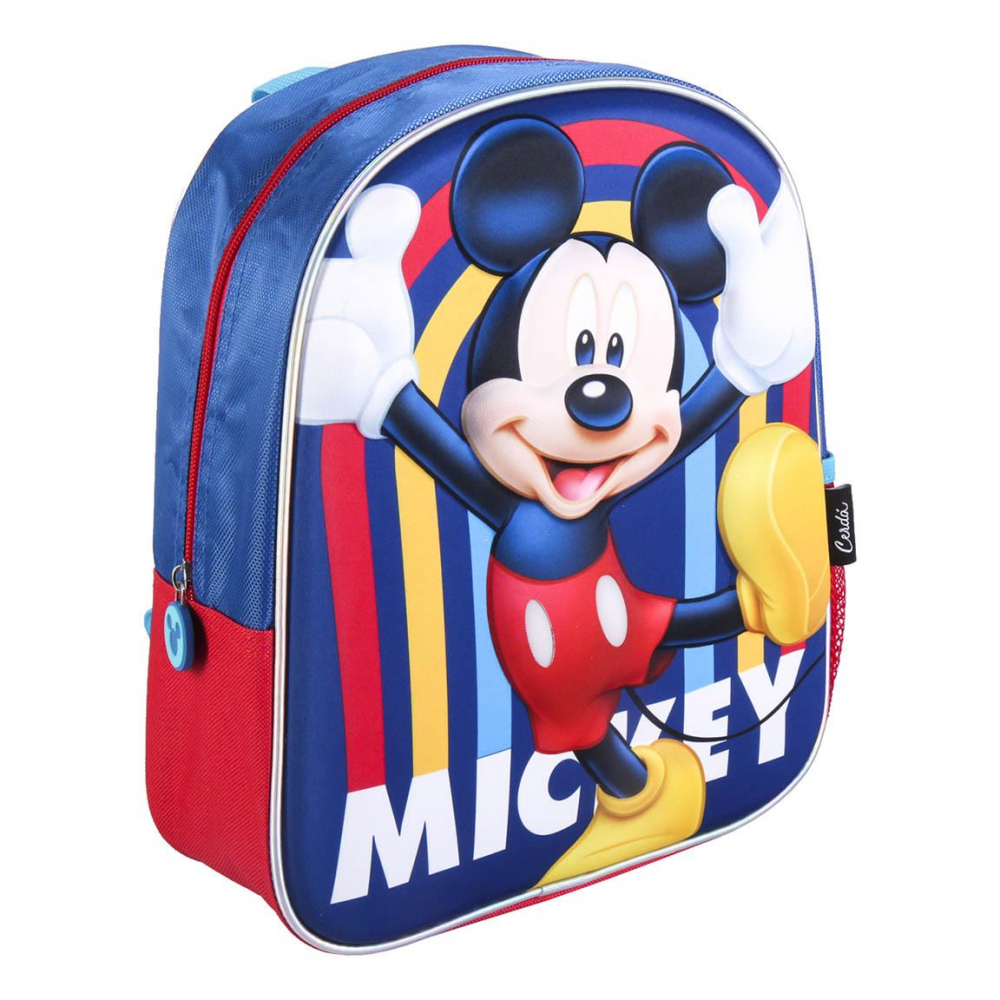 Rucsac Mickey Mouse 3D cu luminite, 25x31x10 cm [1]