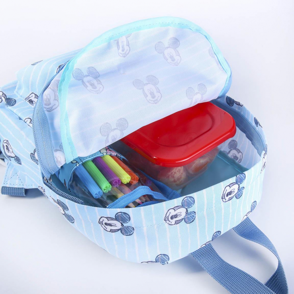 Cerda-Rucsac Mickey Mouse cu buzunar frontal, 9x20x27 cm [2]