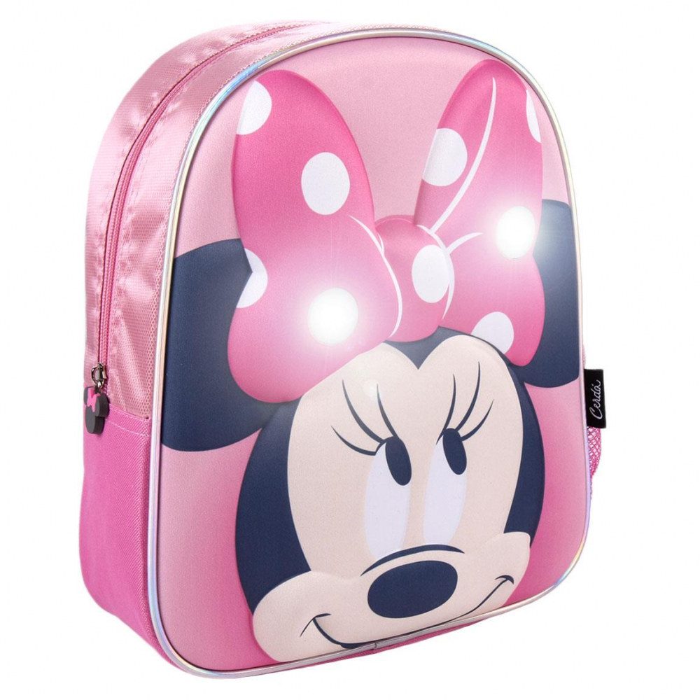 Rucsac Minnie Mouse 3D cu luminite, 25x31x10 cm [1]