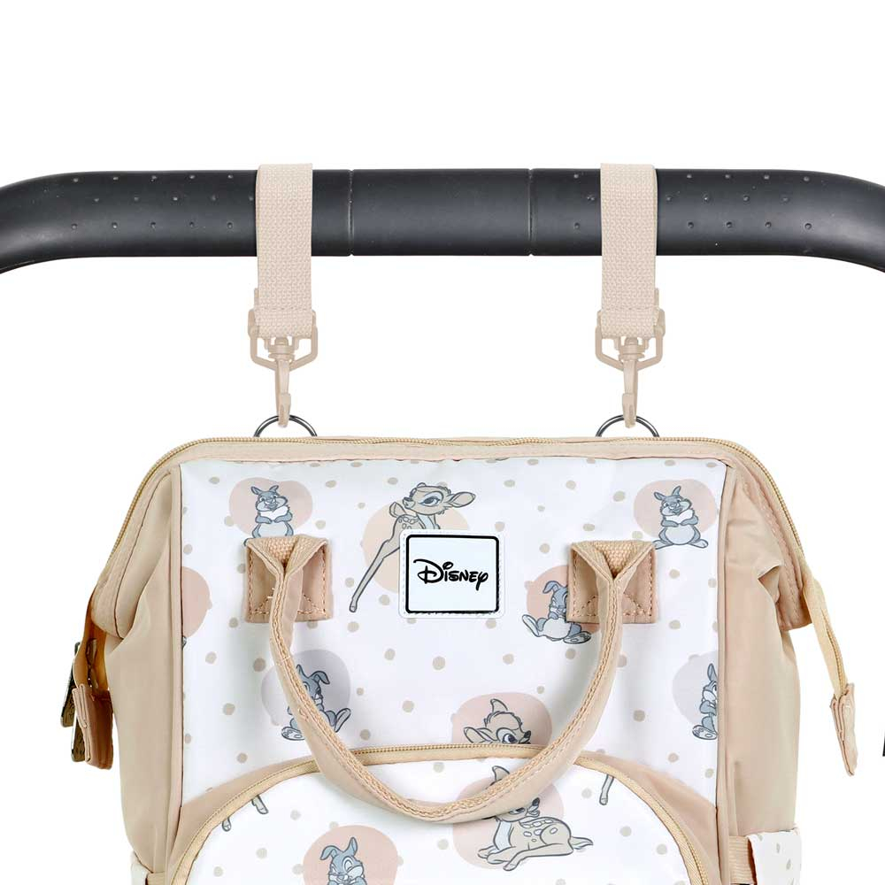 Rucsac multifunctional pentru mamici si copii, Disney Bambi Tender, 25x40x20 cm [3]