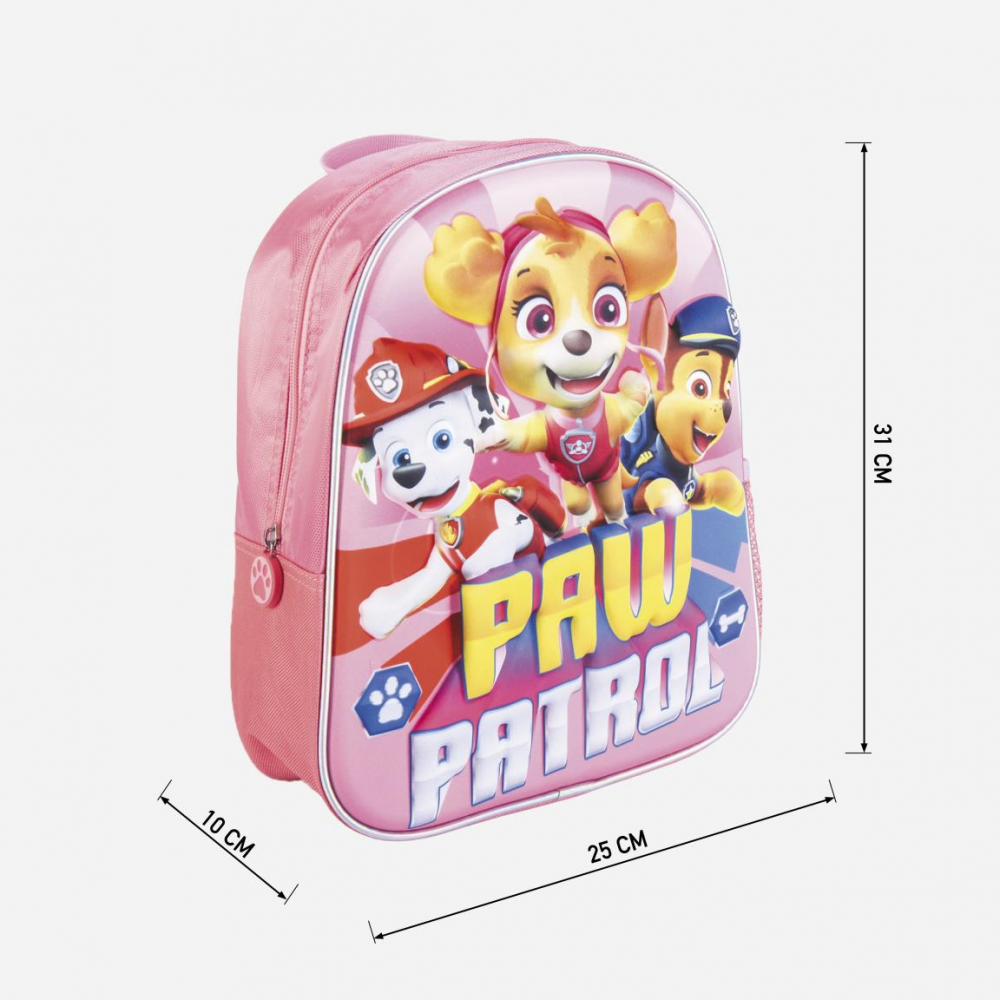 Cerda-Rucsac Paw Patrol 3D, 25x31x10 cm, Roz [3]