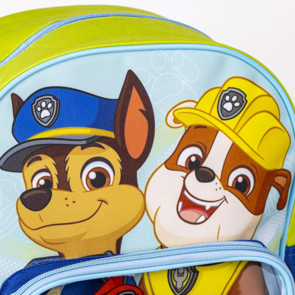 Rucsac Paw Patrol cu buzunar transparent, 25x30x12 cm [5]