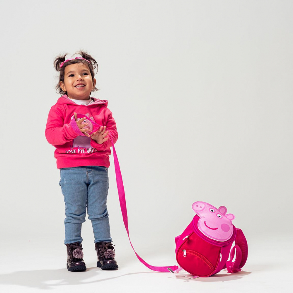 Rucsac Peppa Pig cu ham, 20x27x9 cm [2]