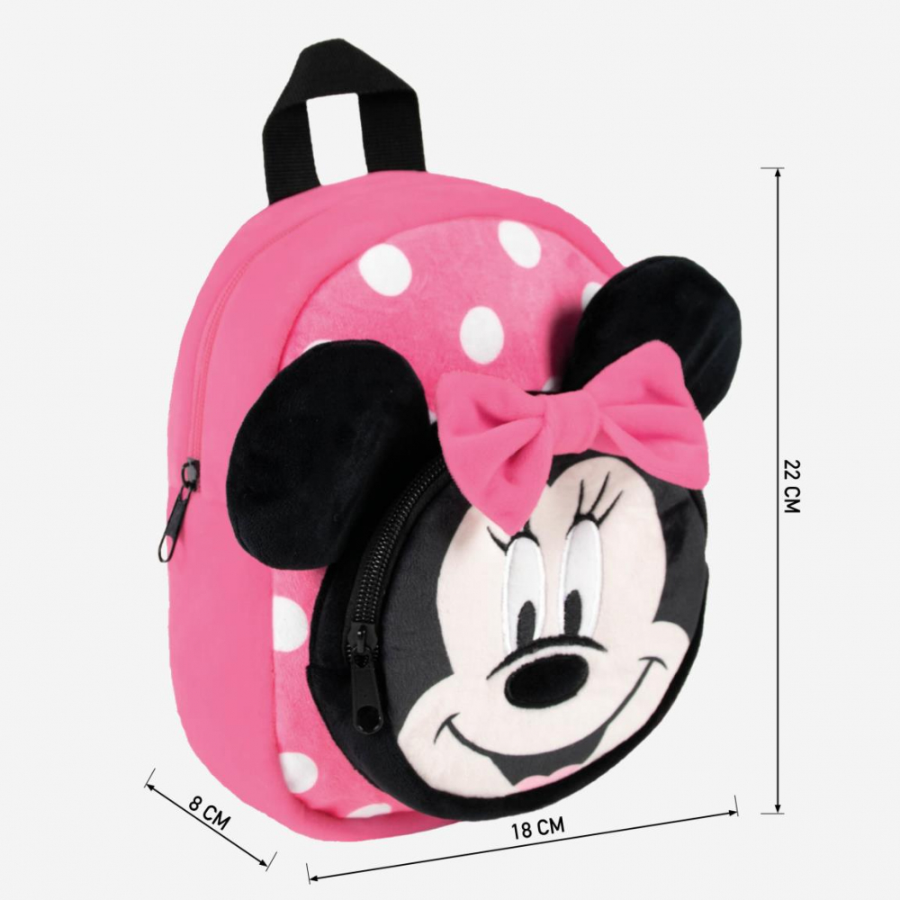Rucsac plusat Minnie Mouse, 18x22x8 cm [2]