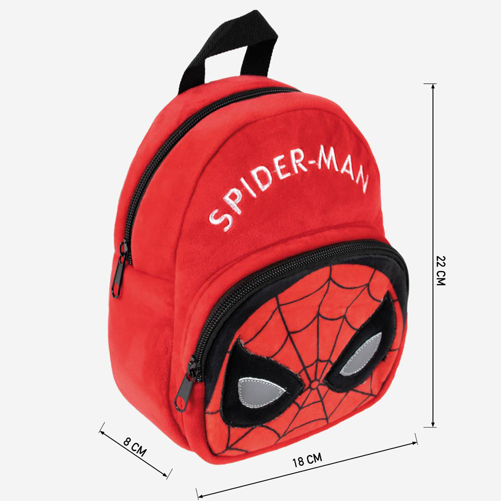 Rucsac plusat Spiderman, 18x22x8 cm [4]