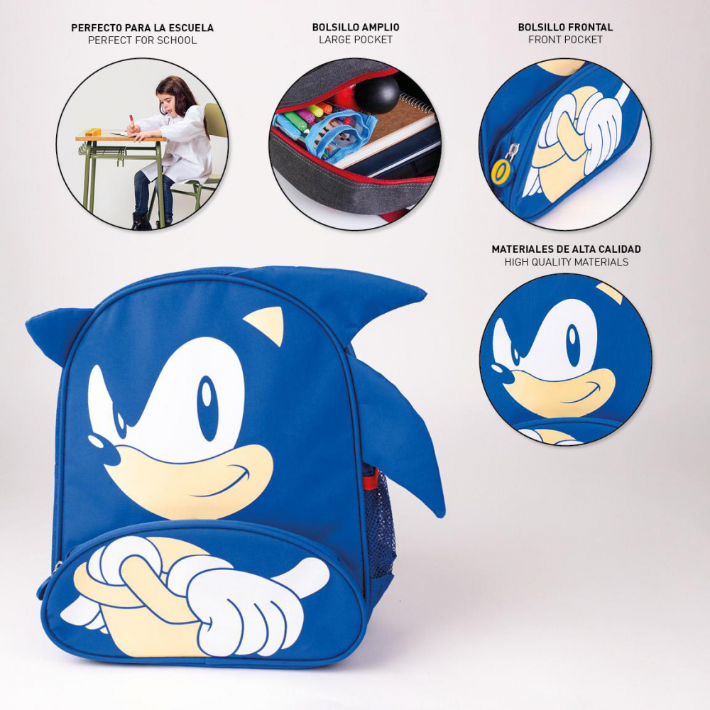Cerda-Rucsac Sonic cu buzunar frontal, 25x30x10 cm [6]