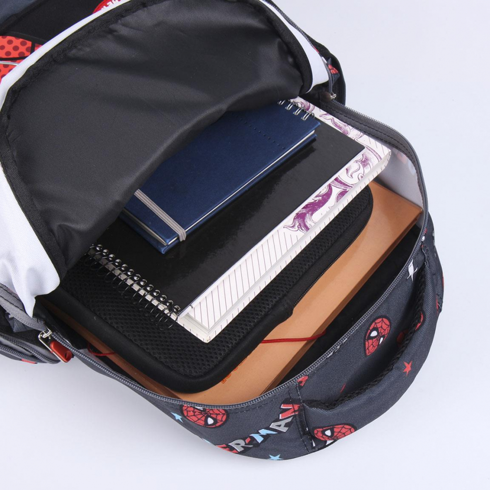 Cerda-Rucsac Spiderman cu buzunar frontal, 32x42x15 cm [7]