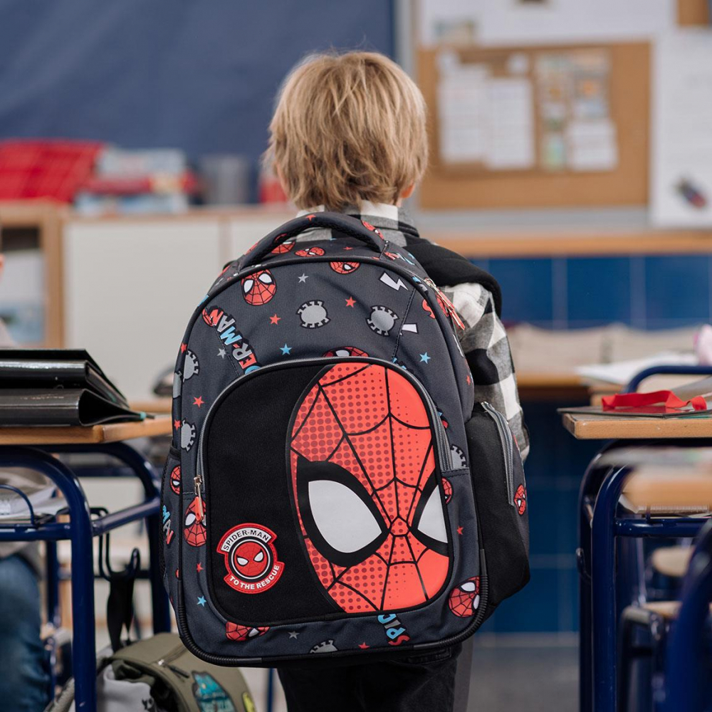 Cerda-Rucsac Spiderman cu buzunar frontal, 32x42x15 cm [2]