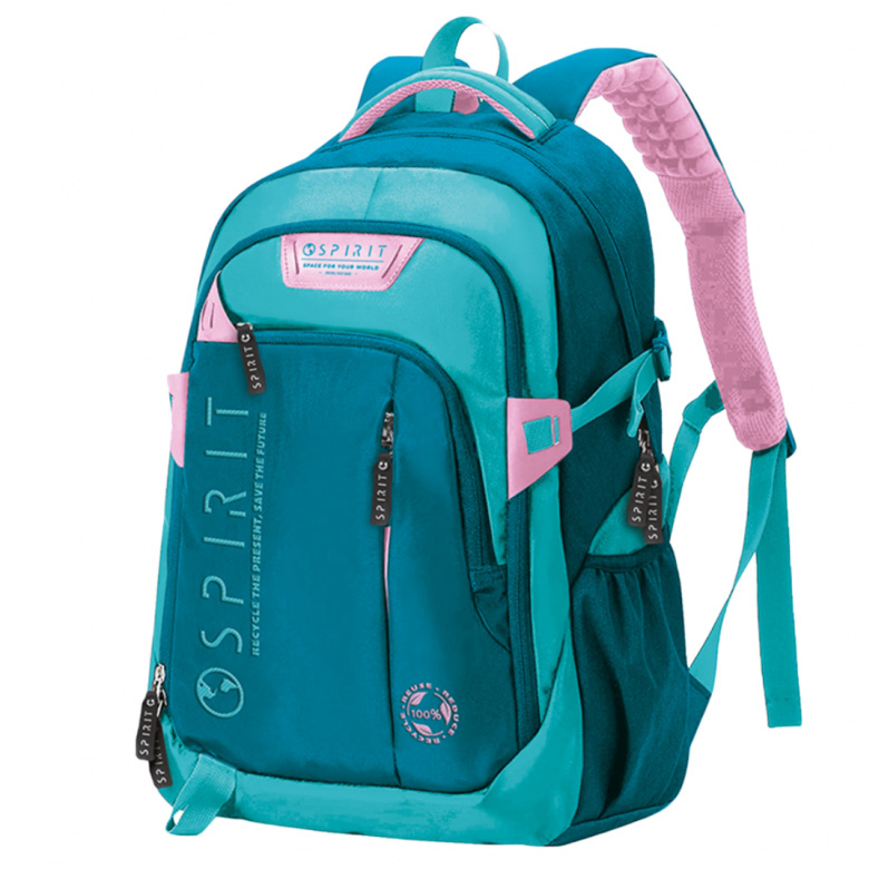 Spirit-Rucsac Spirit Classic, Turcoaz / Roz, 49x35x16 cm [1]