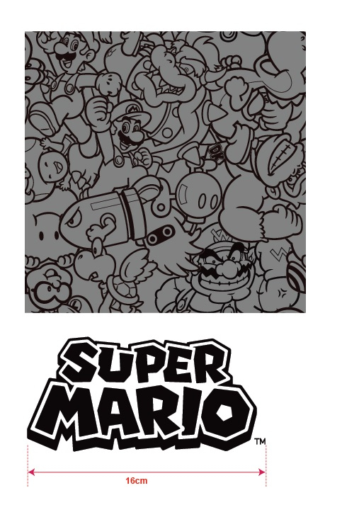 Difuzed-Rucsac Super Mario cu buzunar frontal, 32x25x10 cm [5]