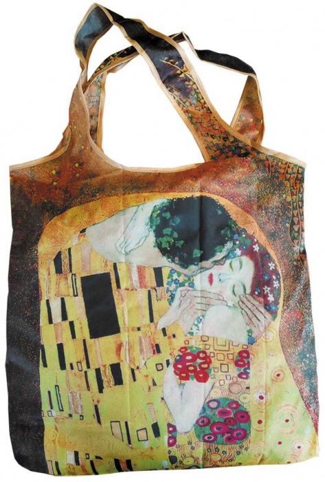 Fridolin-Sacosa textil Klimt The kiss [1]