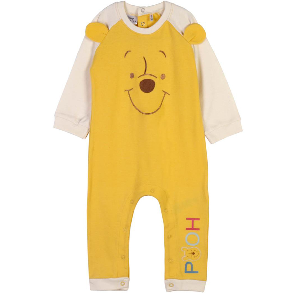 Cerda-Salopeta (pijama) Winnie the Pooh cu maneca lunga si capse, 18 luni / 86 cm [1]