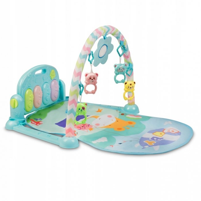 Salteluta de joaca cu pian Ricokids 7314 - Albastru [1]