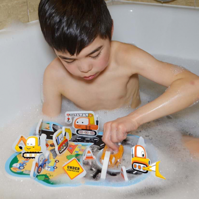Buddy&Barney Santier cu drum si masinute - set de joaca pentru baie [2]