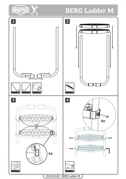 Berg Toys-Scara forma M pentru trambulina [7]