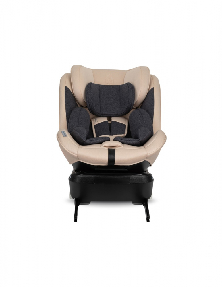 Scaun Auto I-Size 40-150 cm, Rear Facing, Momi Emi - Beige [4]