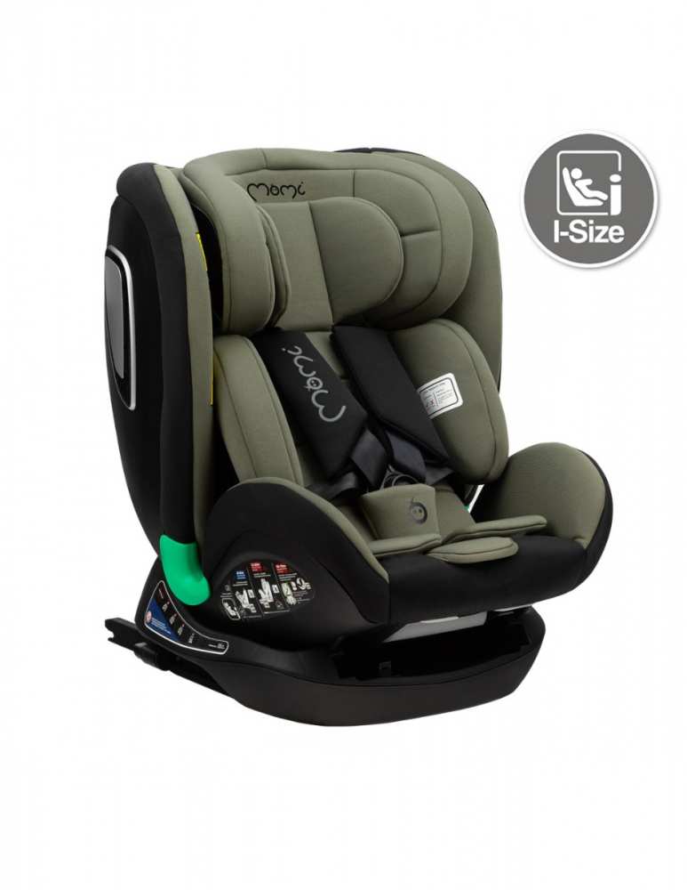 Scaun Auto I-Size 40-150 cm, Rear Facing, Momi Urso - Khaki [1]