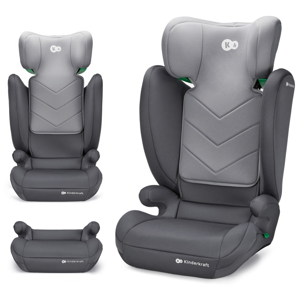 Scaun Auto Kinderkraft I-Spark, I-Size 100-150 Cm, Grey [10]