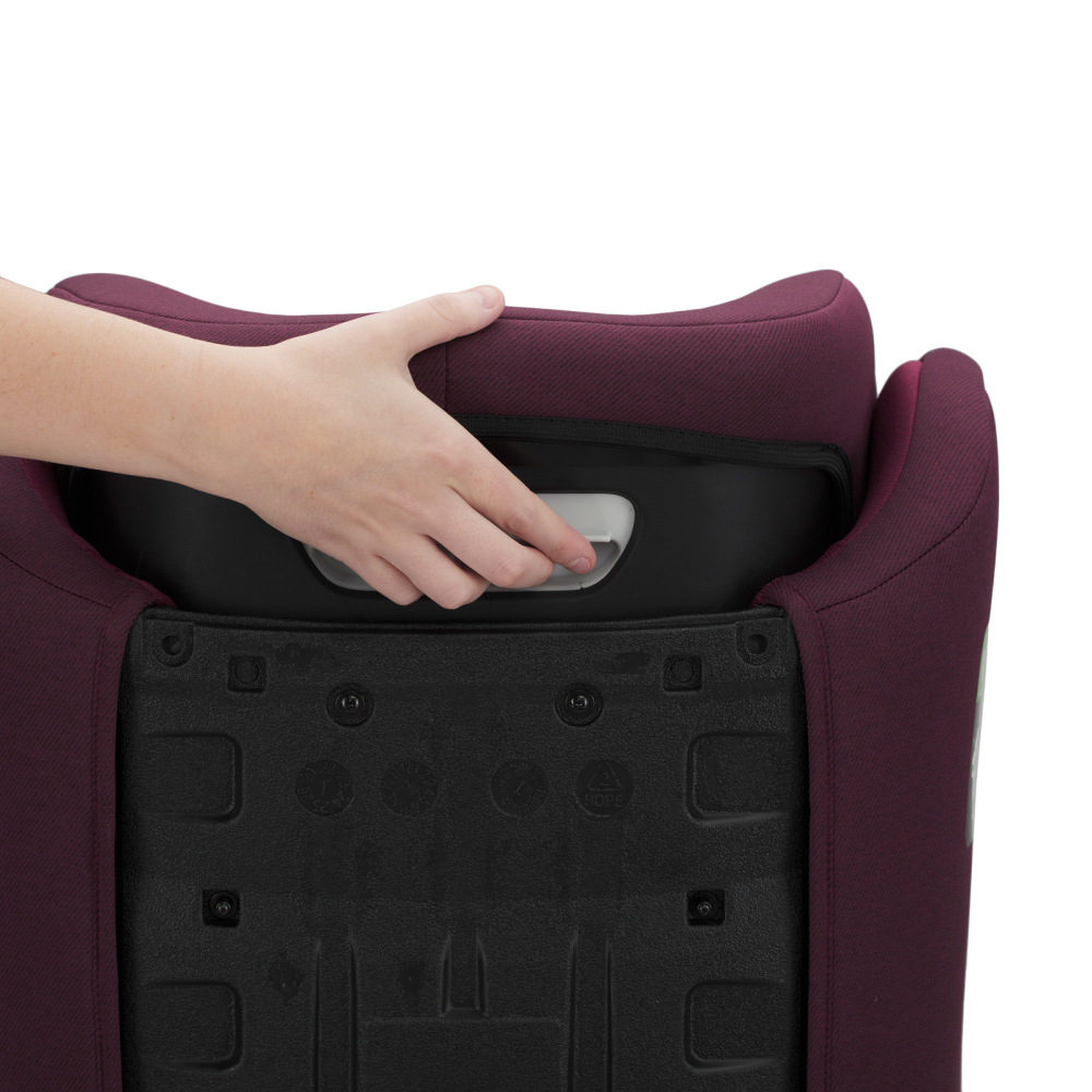 Kinderkraft-Scaun Auto Kinderkraft Junior Fix2, I-Size 100-150 Cm, Cherry Red [11]