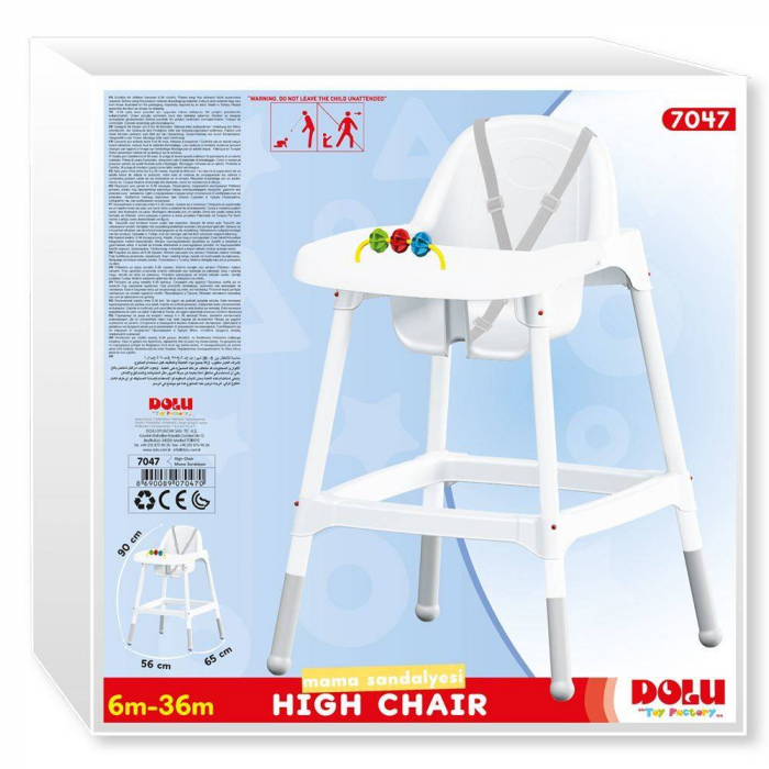 Dolu-Scaun de masa cu tavita pentru bebelusi [2]