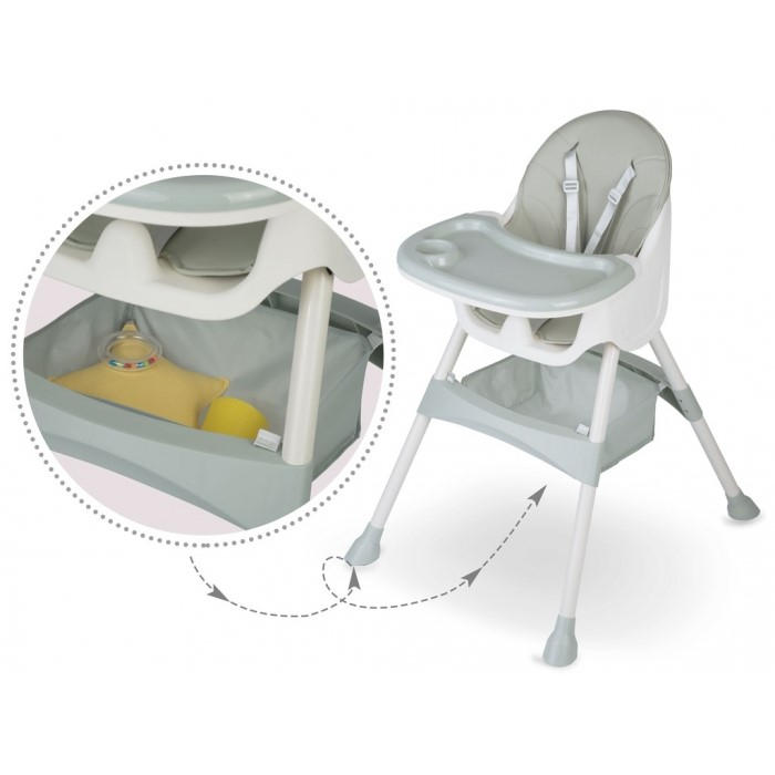 Scaun de masa 3 in 1 Ricokids Milo - Verde [6]