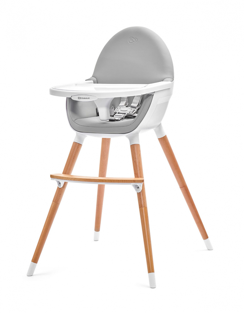 Scaun De Masa Kinderkraft Fini, 2 In 1, Grey [3]
