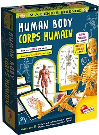 Pachet Anatomie Schelet Gigant 45 cm si Experimentele micului geniu Corpul Uman [5]