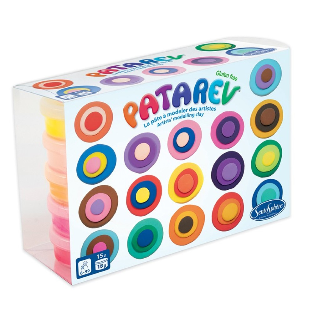 Sentosphere-Set 15 cutii plastilina Patarev - Sentosphere [1]