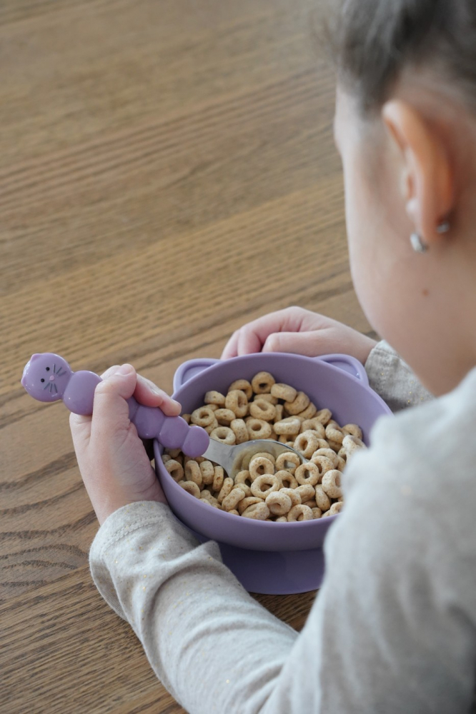 Set 2 Castronele Cu Ventuza Silicon Melii Model Pisica [3]