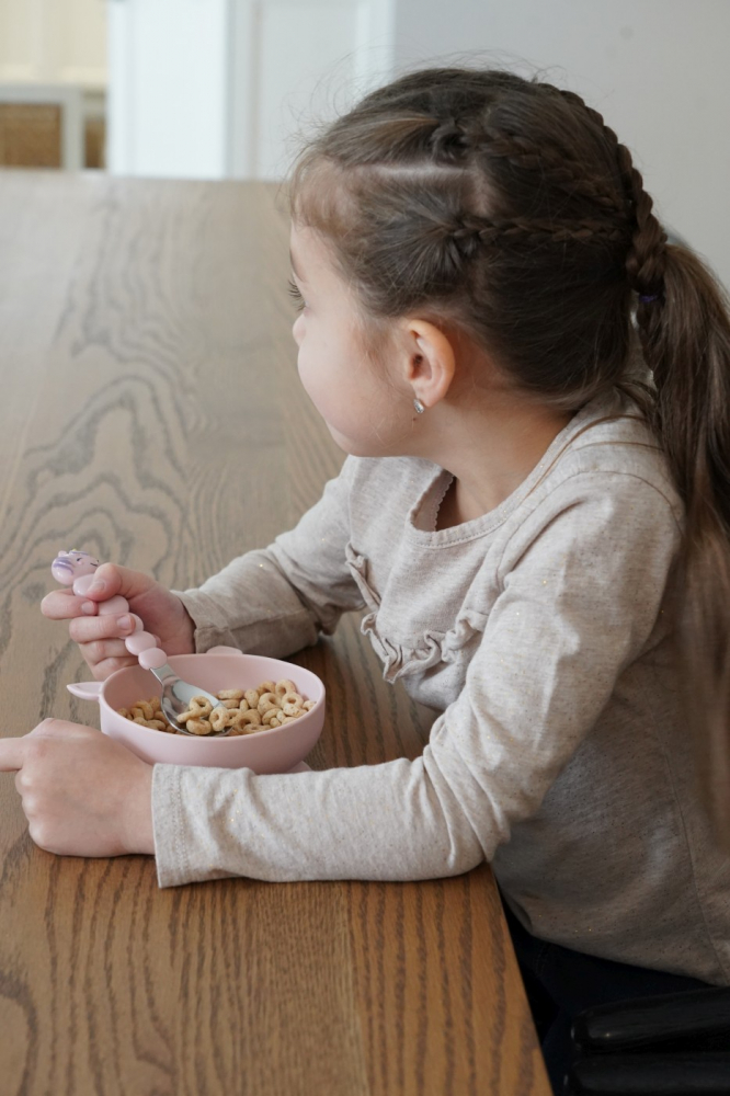 Set 2 Castronele Cu Ventuza Silicon Melii Model Unicorn [4]