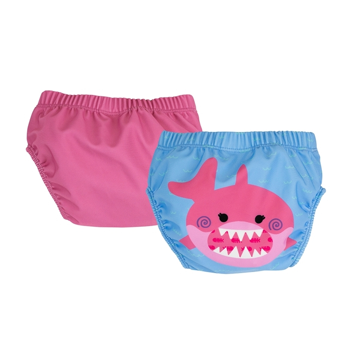 Set 2 chilotei de baie impermeabili, Zoocchini, protectie UPF50+, marime M, 12-24 Luni [1]