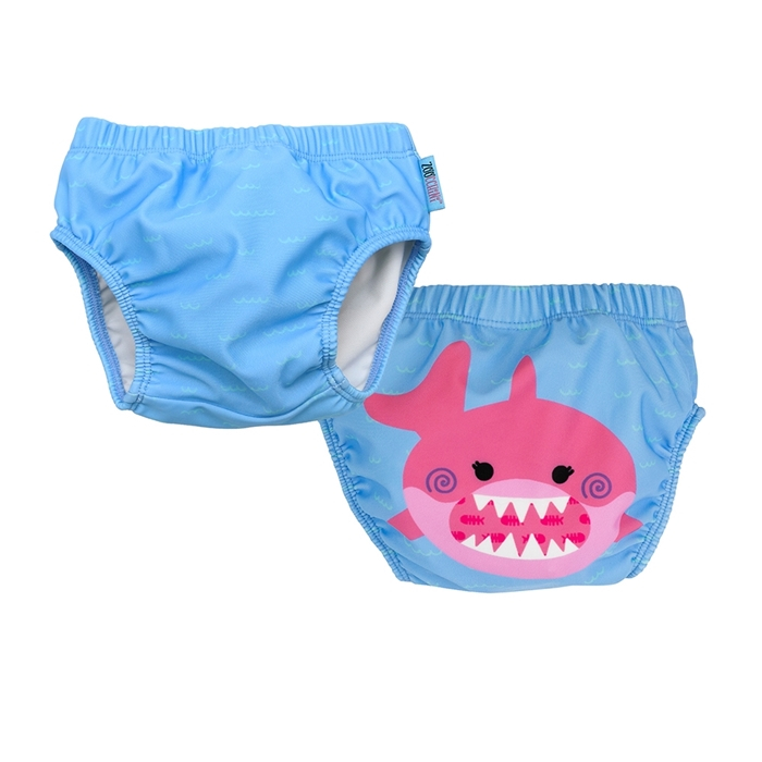 Set 2 chilotei de baie impermeabili, Zoocchini, protectie UPF50+, marime M, 12-24 Luni [3]