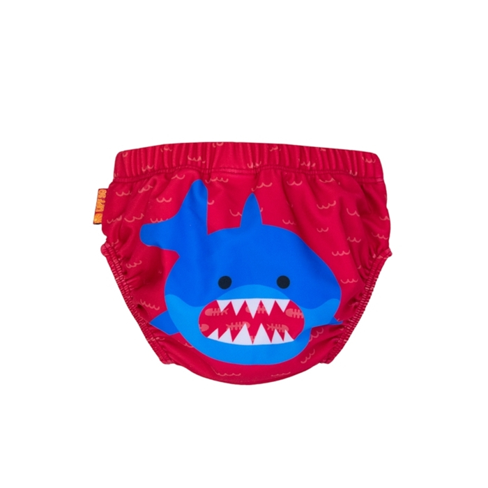 Set 2 chilotei de baie impermeabili, Zoocchini, protectie UPF50+, marime M, 12-24 Luni â€“ Shark [3]
