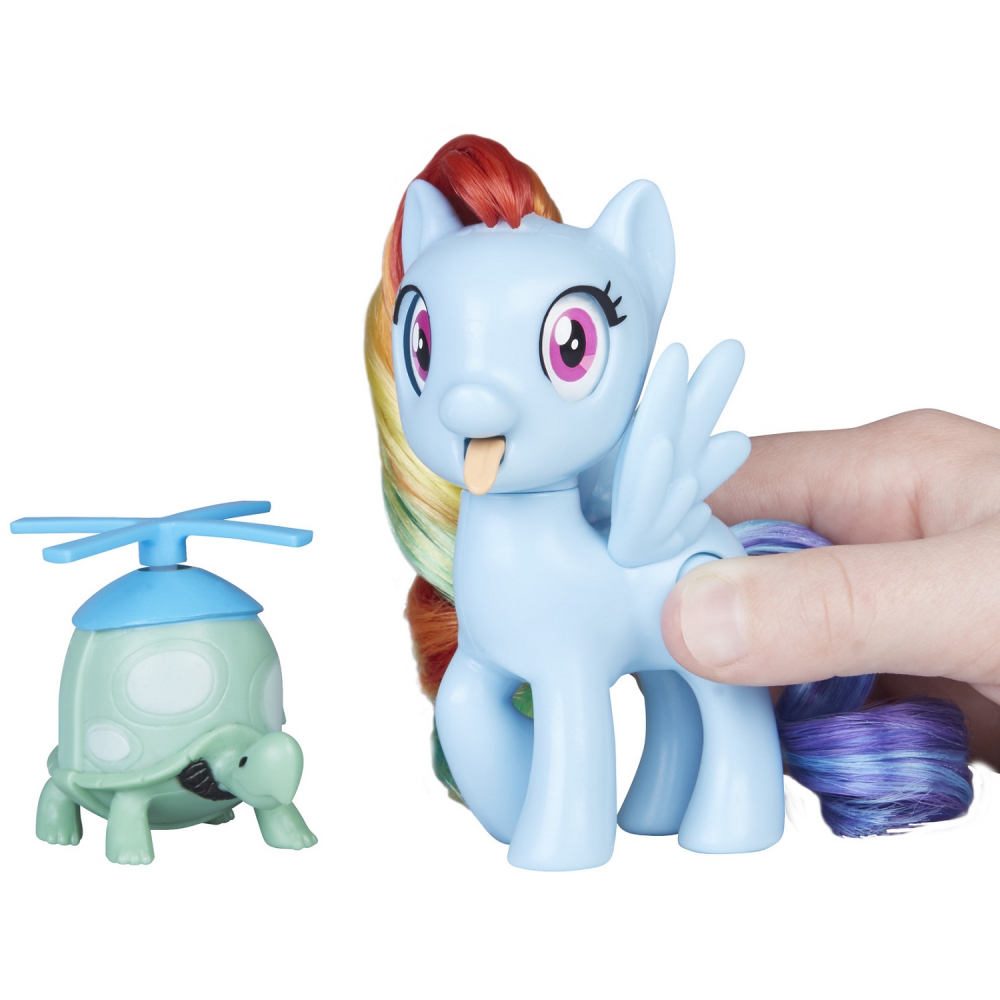 Set 2 figurine Rainbow Dash Silly Looks, 4 / 8 cm, My Little Pony [4]