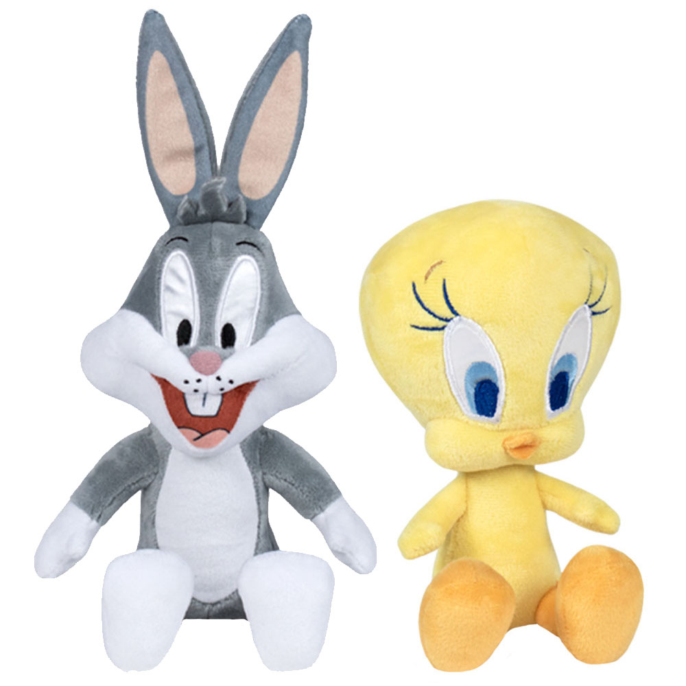 Set 2 jucarii din plus Bugs Bunny 18 cm si Tweety 16 cm (sitting) [1]