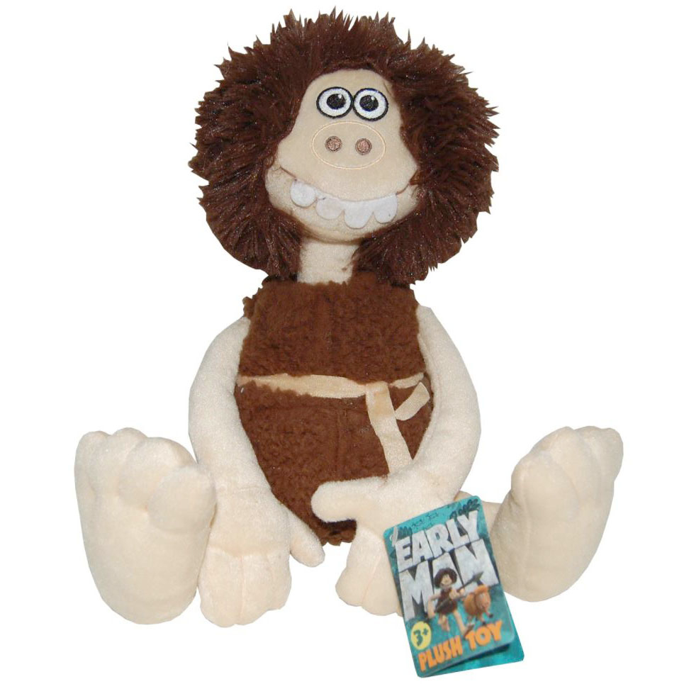 Play by Play-Set 2 jucarii din plus Dug 40 cm & Hognob 27 cm, Early Man [2]