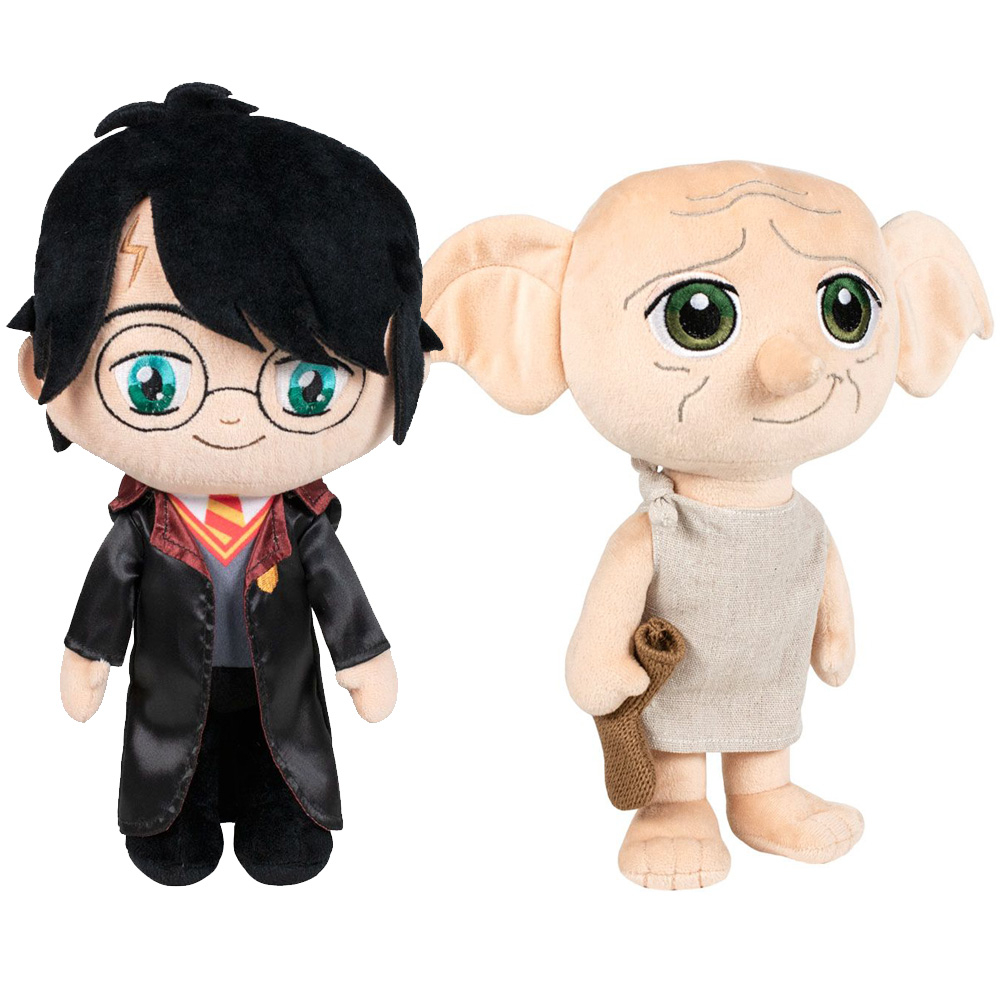 Play by Play-Set 2 jucarii din plus Harry Potter si Dobby, 20 cm [1]