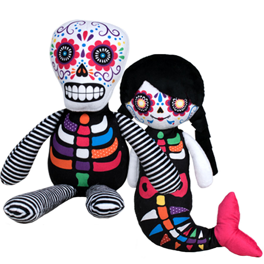 Play by Play-Set 2 jucarii din plus Mermaid 32 cm & Boy 26 cm, Katrina Gang [2]